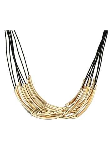 Tassioni Halskette mit Schmuckelementen - (L)42 cm