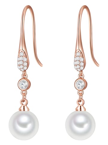 Perldesse Pozłacane kolczyki z perłami
