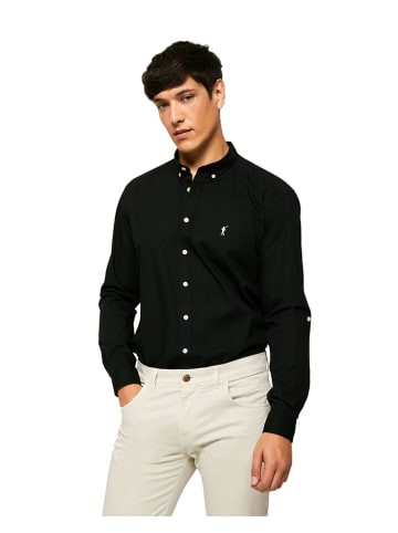 Polo Club Koszula - Regular fit - w kolorze czarnym
