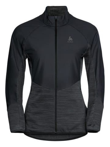 Odlo Kurtka hybrydowa "Zeroweight Warm" w kolorze czarnym do biegania