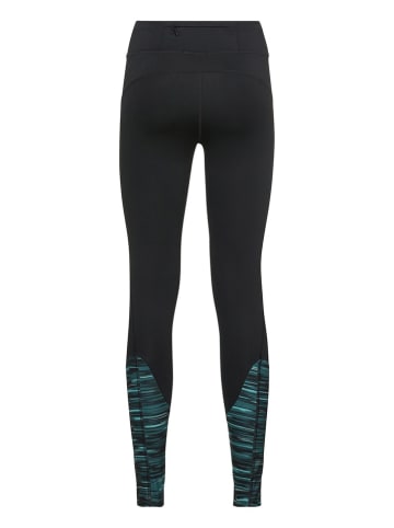 Odlo Laufleggings "Zeroweight Print" in Schwarz