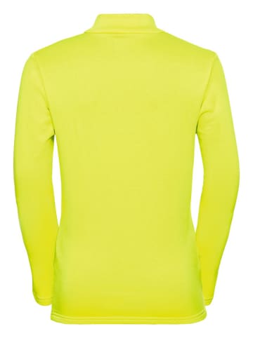 Odlo Bluza polarowa "Berra" w kolorze żółtym