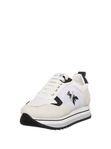 Patrizia Pepe Sneakersy w kolorze biało-kremowym
