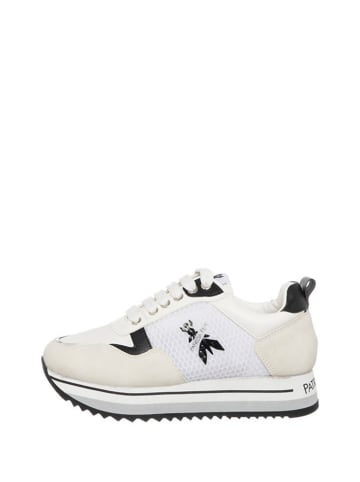 Patrizia Pepe Sneakersy w kolorze biało-kremowym