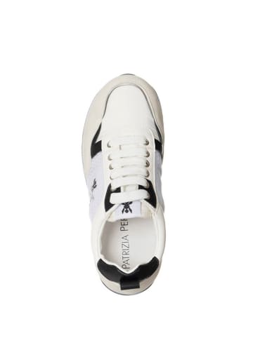 Patrizia Pepe Sneakers crème/zwart