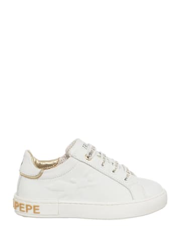Patrizia Pepe Leren sneakers wit