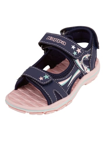Kappa Sandalen in Dunkelblau/ Rosa