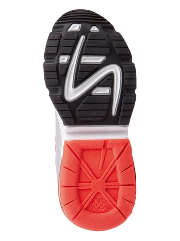 Kappa Sneakers in Grau/ Rot