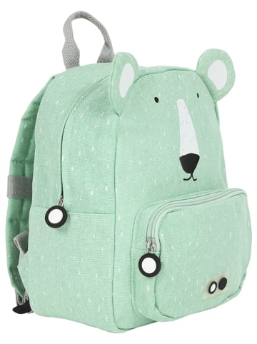 TRIXIE Rucksack "Mr. Polar Bear" in Grün - (B)23 x (H)31 x (T)10 cm