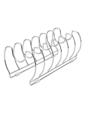 Idesign Roestvrijstalen kookgereiorganizer "Classico" - (B)31 x (H)13,3 x (D)16 cm