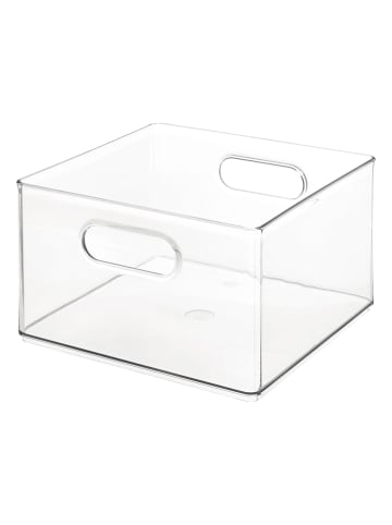 Idesign Aufbewahrungsbox "The Home Edit" in Transparent - (B)25,4 x (H)15,2 x (T)25,4 cm