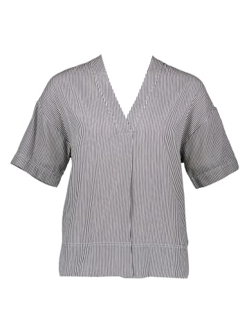 Marc O'Polo Blouse zwart/wit