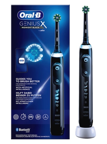 Oral-B Elektrische tandenborstel "Oral-B Genius X Midnight Black" zwart