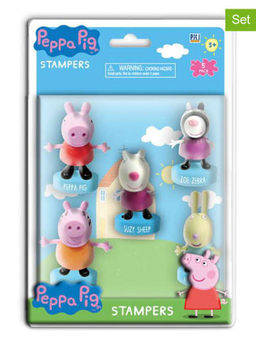 Peppa Pig 5-delige set: stempels "Peppa Pig" (verrassingsproduct) - vanaf 3 jaar