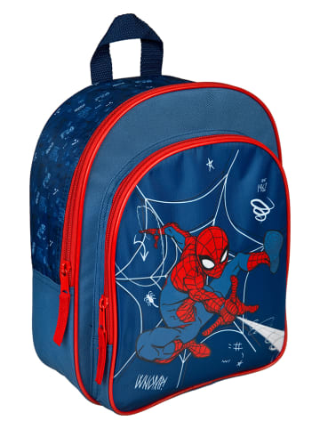 Spiderman Rugzak "Spider-Man" donkerblauw - (B)25 x (H)31 x (D)10 cm