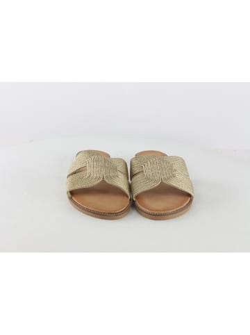 Sixth Sens Pantoletten in Gold