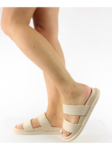 Sixth Sens Pantoletten in Beige
