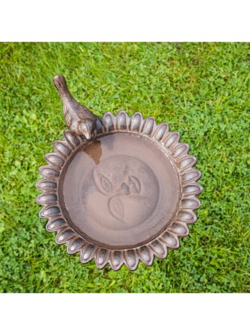 Garden Hero Vogelbad antiekbruin - (H)79,5 x Ø 19 cm