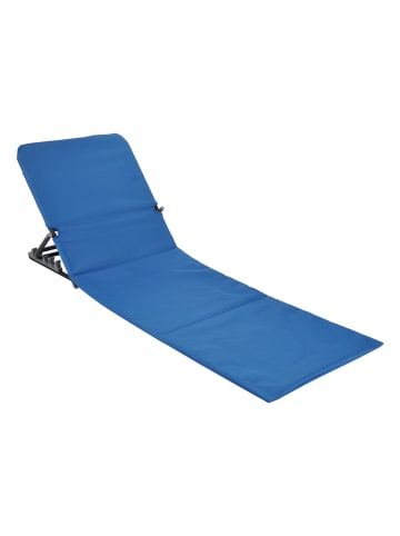 Nature Fellow Strandliege in Blau - (B)47 x (H)52 x (T)145 cm
