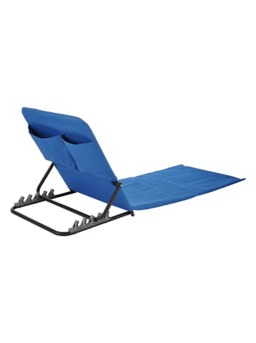 Nature Fellow Strandliege in Blau - (B)47 x (H)52 x (T)145 cm