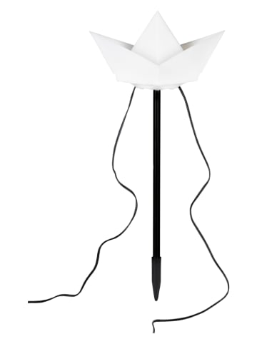 Garden Hero LED-Solar-Gartenstecker in Weiß - (L)28,5 cm