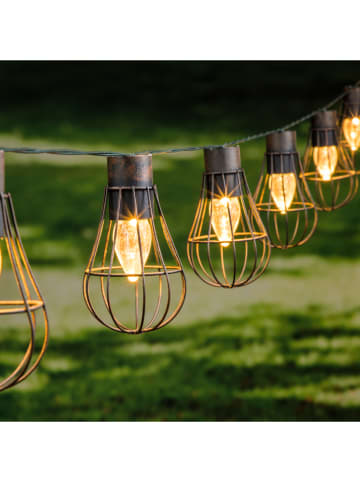 Garden Hero Ledsolarlichtketting antiekbruin - (L)380 cm