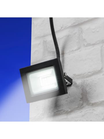 Profigarden Lampa zewnętrzna LED w kolorze czarnym - 10 x 7 cm
