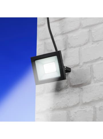 Profigarden Lampa zewnętrzna LED w kolorze czarnym - 12 x 9 cm