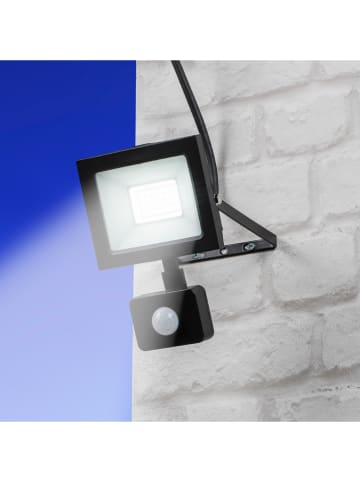 Profigarden Lampa zewnętrzna LED w kolorze czarnym - 11 x 9 cm