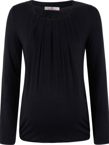 bellybutton Umstandslongsleeve mit Stillfunktion in Schwarz