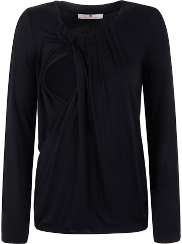 bellybutton Umstandslongsleeve mit Stillfunktion in Schwarz