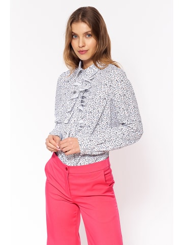 Nife Blouse wit/blauw