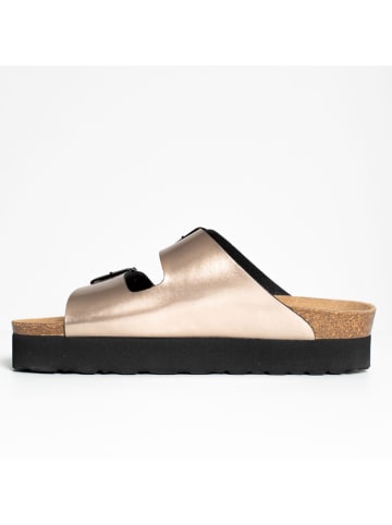 Blue Bay Slippers "Saturno" goudkleurig