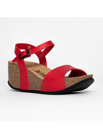 Blue Bay Sleehaksandalen "Poivre" rood