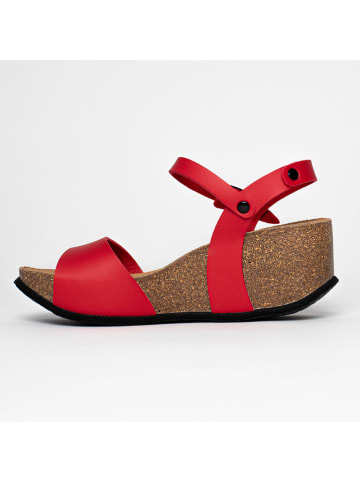 Blue Bay Sleehaksandalen "Poivre" rood