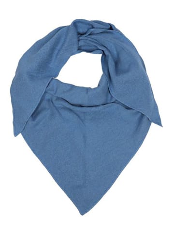 Zwillingsherz Sjaal blauw - (L)185 x (B)95 cm