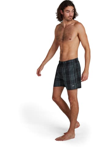 Speedo Zwemshorts zwart/lichtblauw
