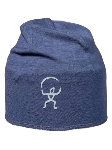 Isbjörn Czapka beanie "Husky" w kolorze niebieskim