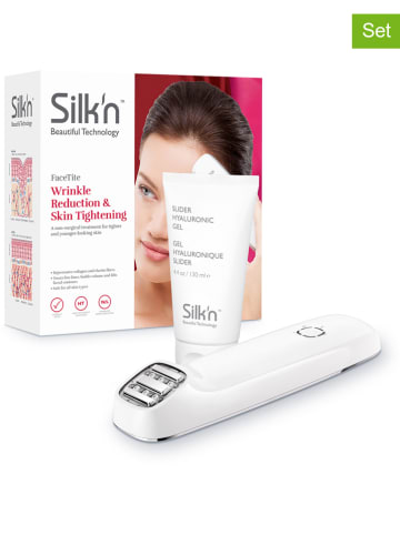 Silk'n 2tlg. Anti-Aging-Set "FaceTite" in Weiß