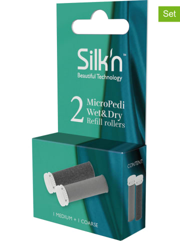 Silk'n Wymienne rolki (4 szt.)  "MicroPedi Wet & Dry" do pilnika do stóp