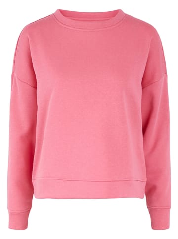 Pieces Sweatshirt "Pcchilli" in Pink