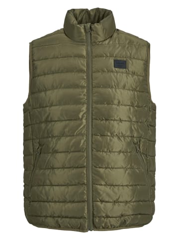 Jack & Jones Kamizelka "Wing" w kolorze oliwkowym