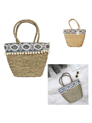 Garden Spirit Strandtasche in Natur - (B)49 x (H)30 x (T)20 cm