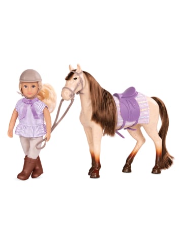 LORI Pop "Marjorie" met paard en accessoires - vanaf 3 jaar