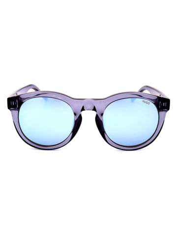 Hugo Boss Herenzonnebril paars/lichtblauw