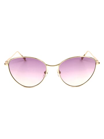Longchamp Damskie okulary przeciwsłoneczne w kolorze złoto-jasnoróżowym