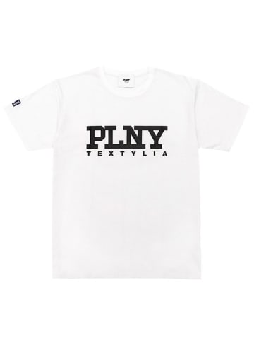 PLNY T-shirt "Sport" w kolorze białym
