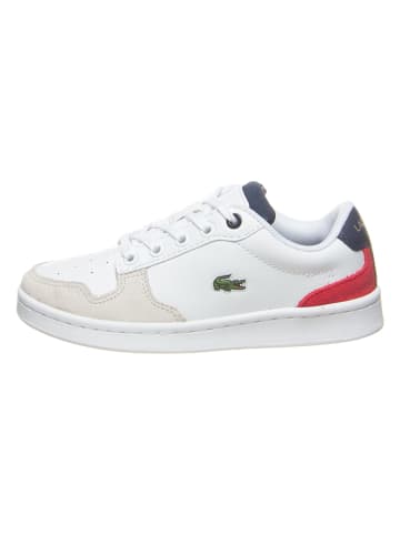 Lacoste Sneakers "Masters Cup 120" wit/donkerblauw