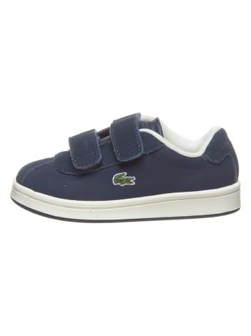 Lacoste Leder-Sneakers "Masters 119" in Dunkelblau