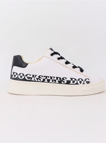 DOCKSTEPS Sneakers donkerblauw/wit